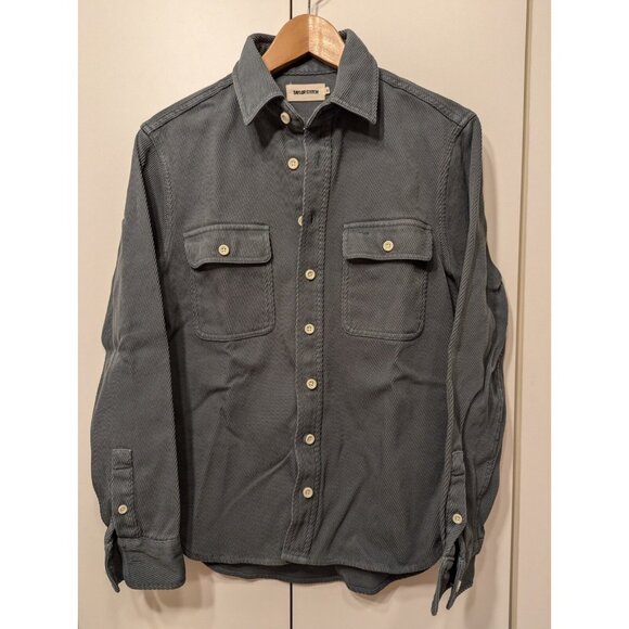 Taylor Stitch Ledge Shirt Deep Sea Twill Men's X-Small (36) - Picture 2 of 7